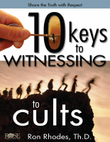 10 Keys to Witnessing to Cults - Ron Rhodes (1).pdf